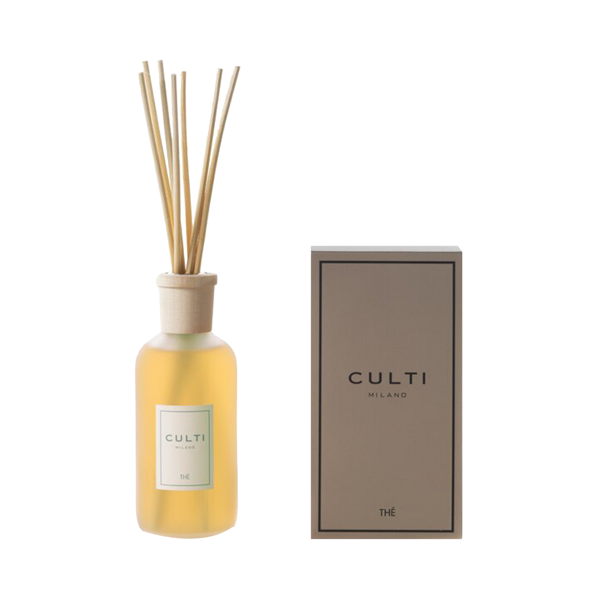 The aesthetic character of the STILE line evokes purity and elegance with its frosted glass bottles, ivory-coloured labels and caps in natural maple wood.