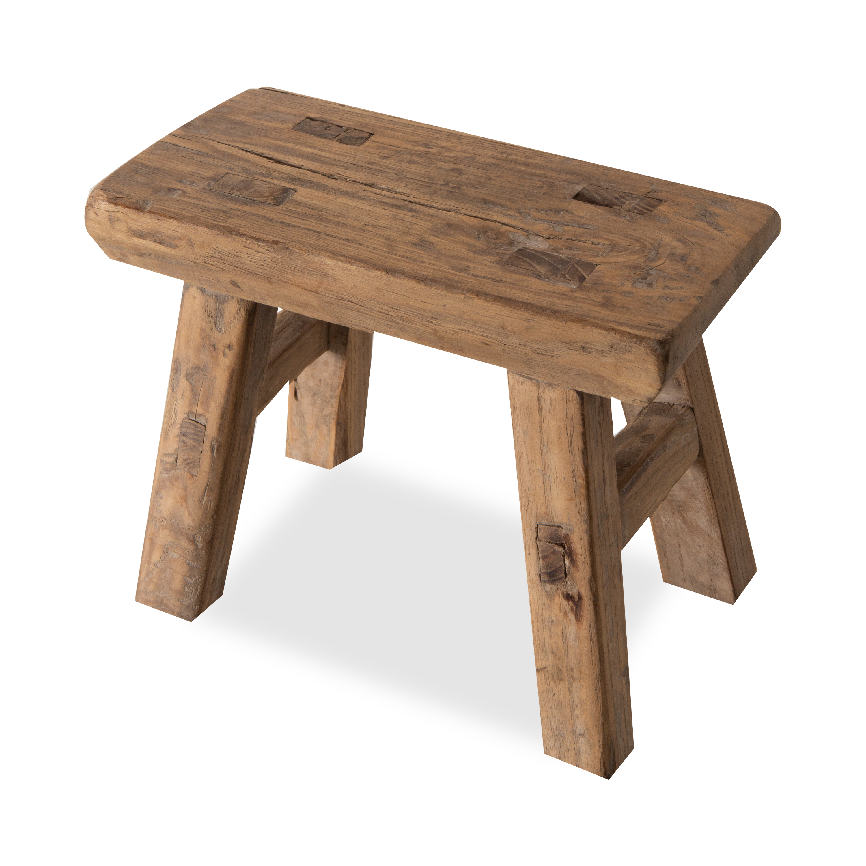 Rustic and unique, the Vintage Wood Riser will add warmth and an organic appeal to your space.