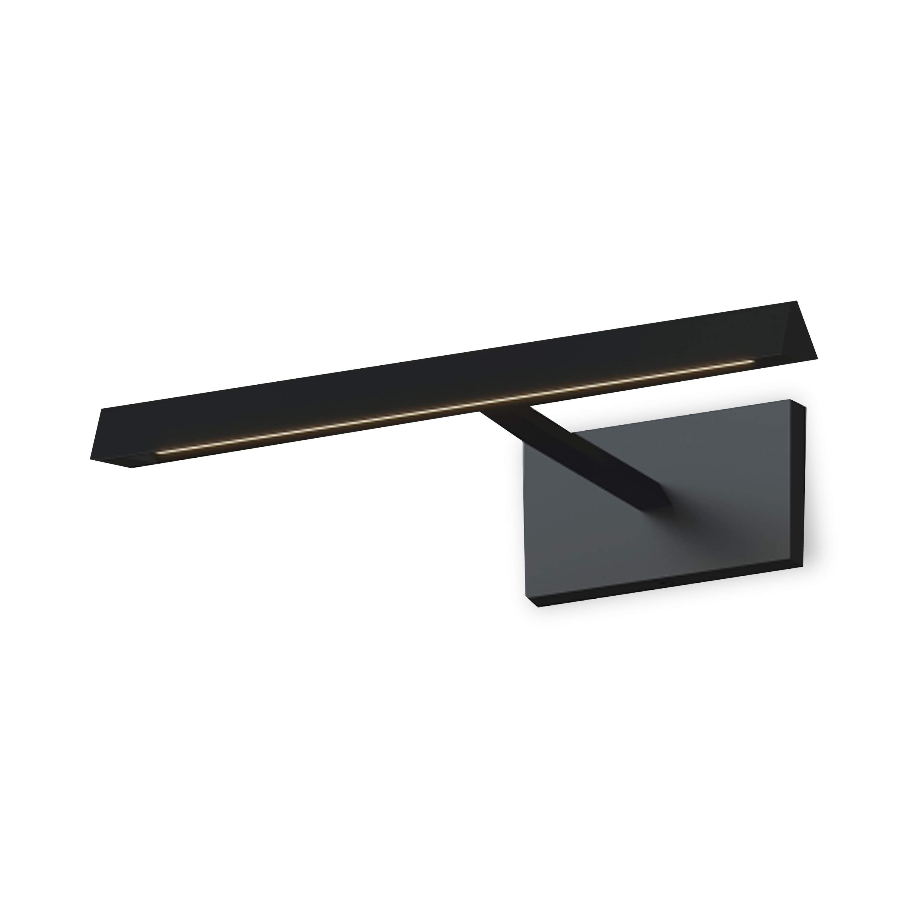 The Dessau 12 Picture Light is the American modern version of the traditional picture light, featuring clean straight lines and integrated LED.