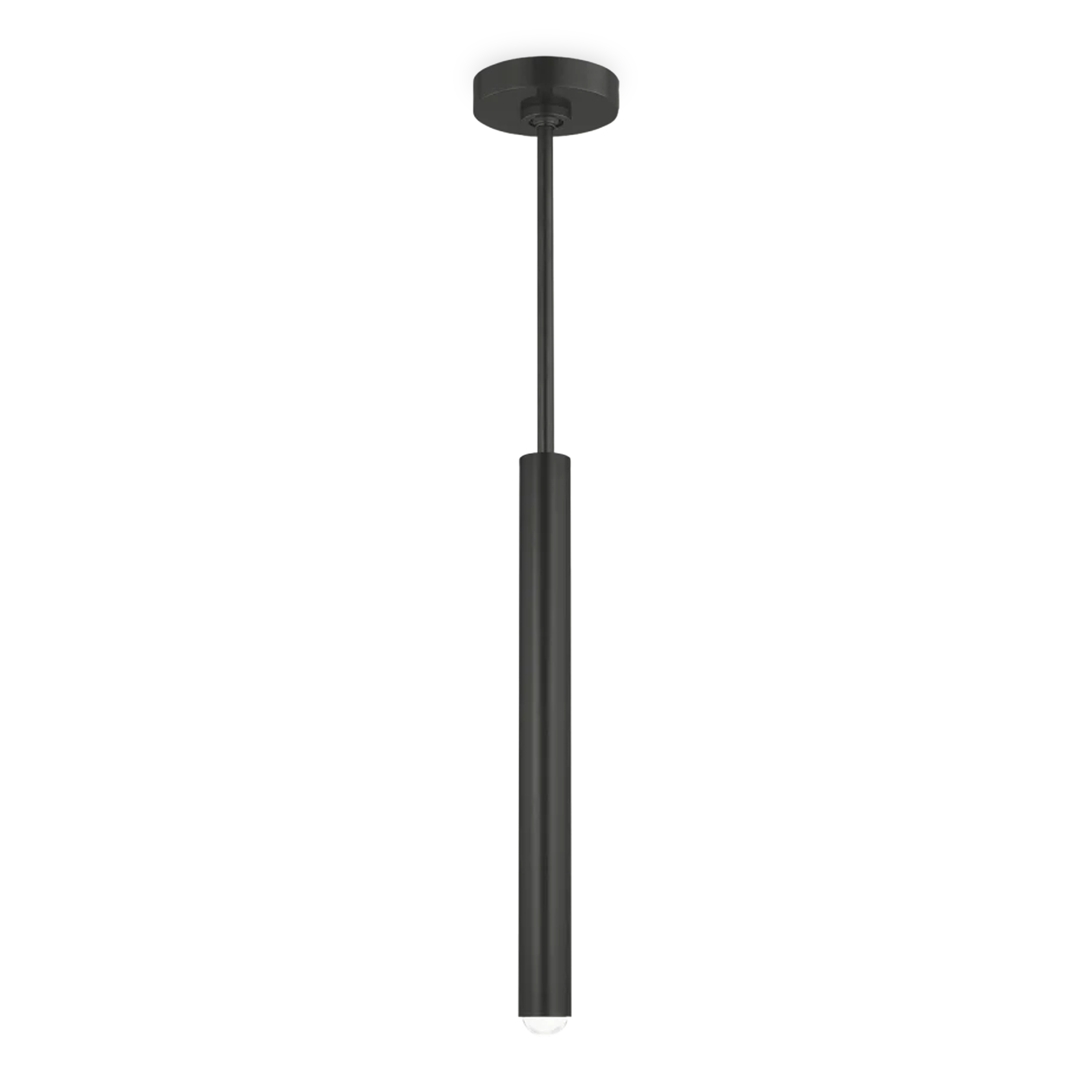 The Hilo Flush Mount brings a beautiful luminescent look to any space, with its dark body and bright white shine.