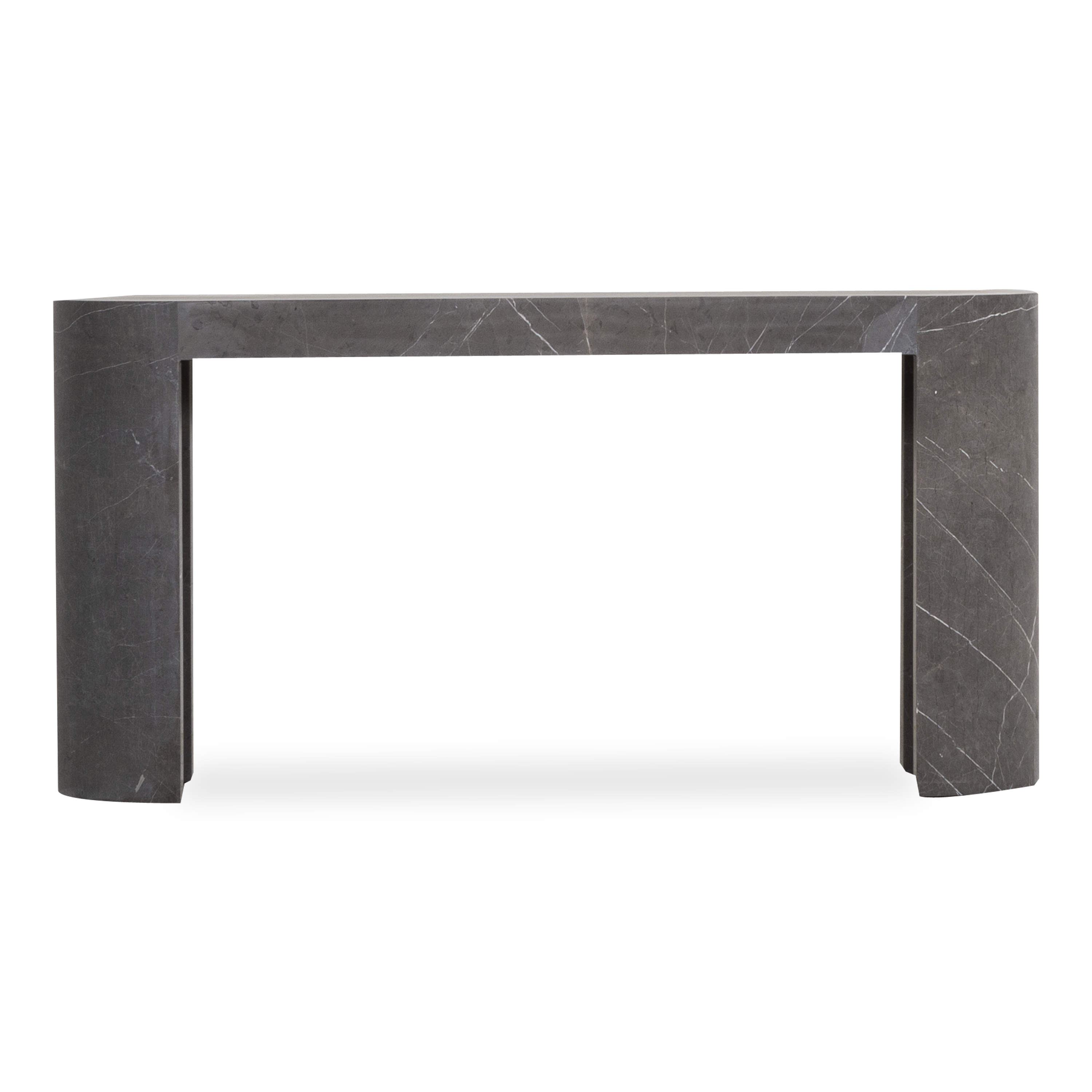 Inspired by iconic designs of the 1970s from celebrated mid-century designers Mario Bellini and Carlo Scarpa, the Shift Console Table is defined by its bold use of scale.