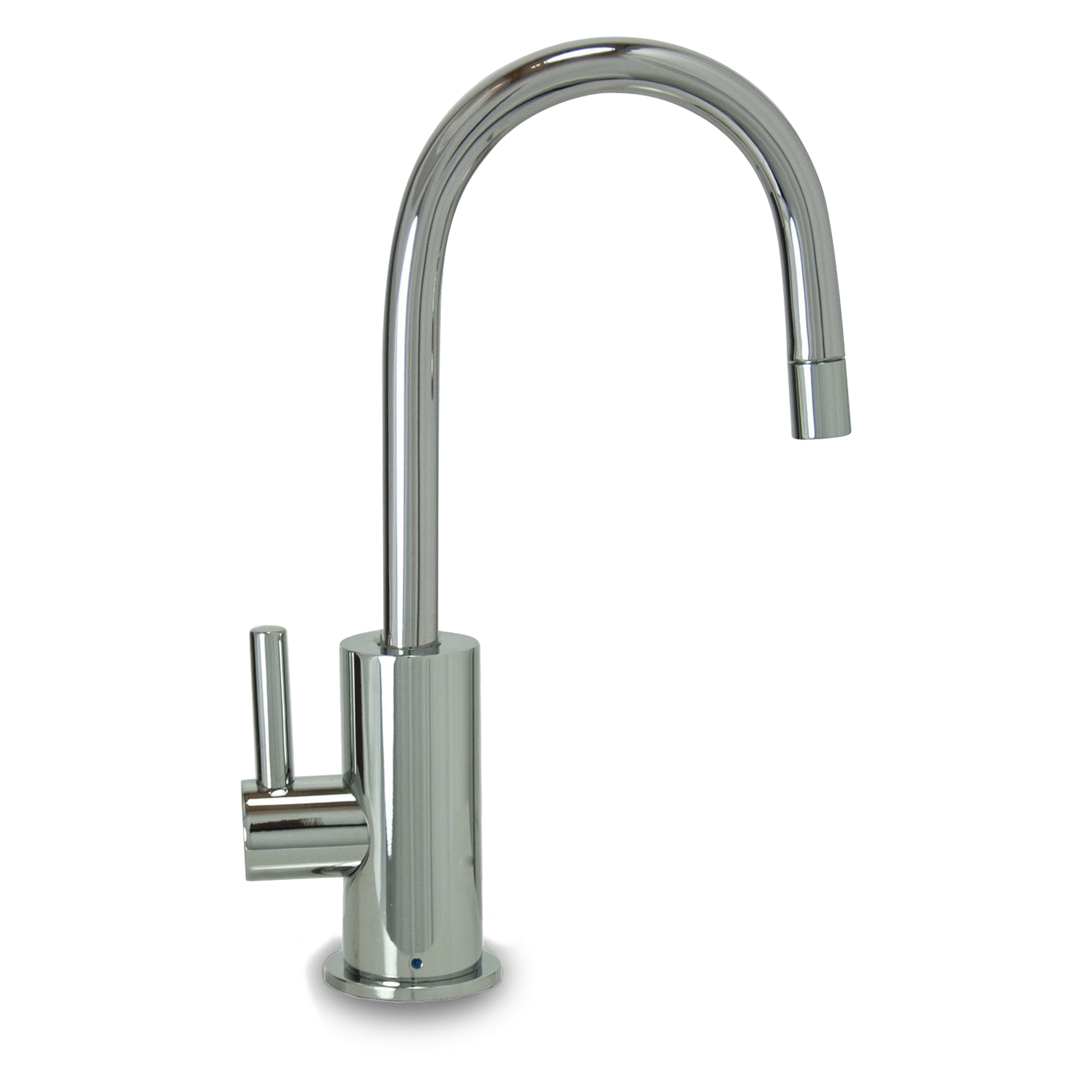 The Linea II filter tap is a seamless, modern, cold water dispenser.