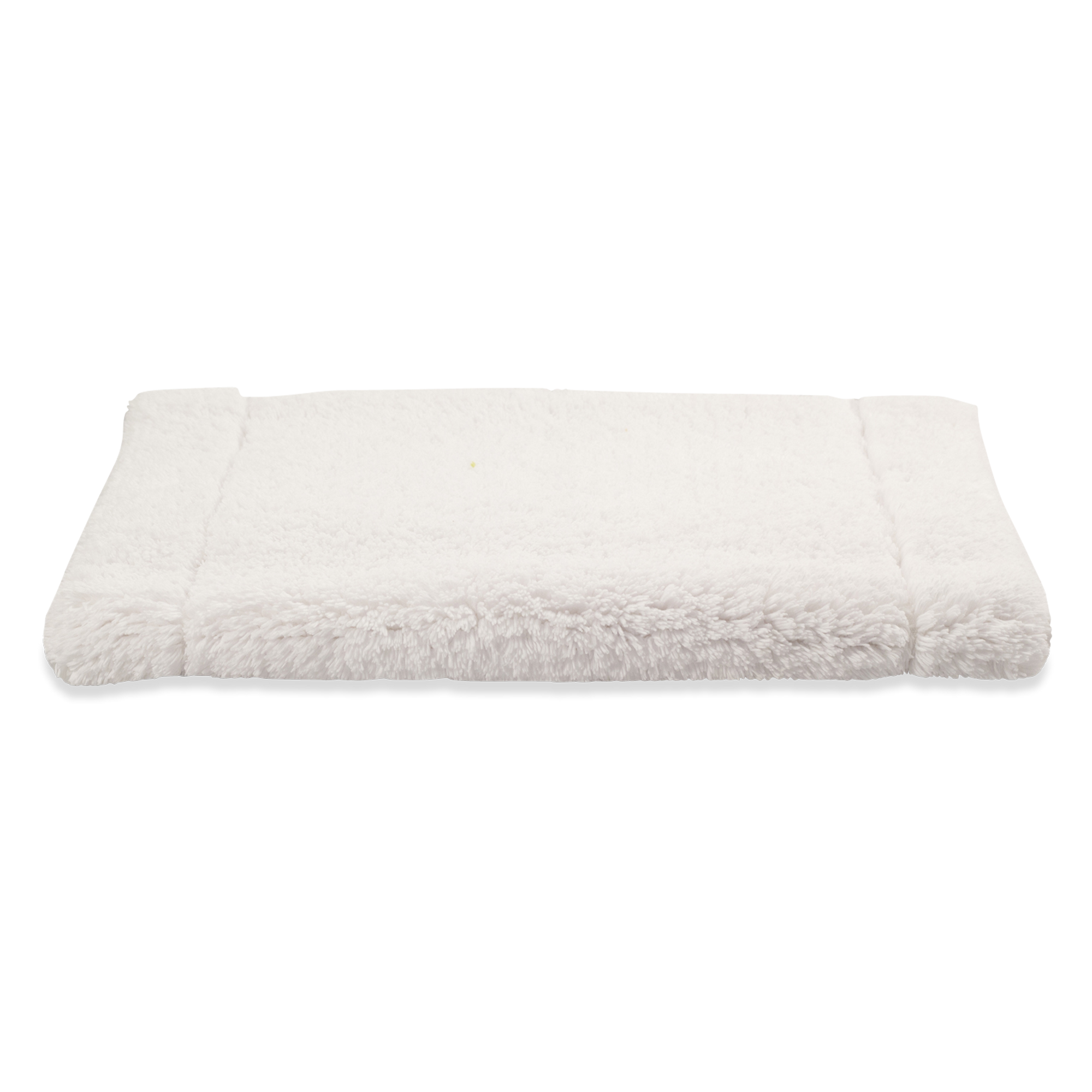 Crafted in a century-old mill in Portugal, this 100% cotton bath rug is fully reversible.