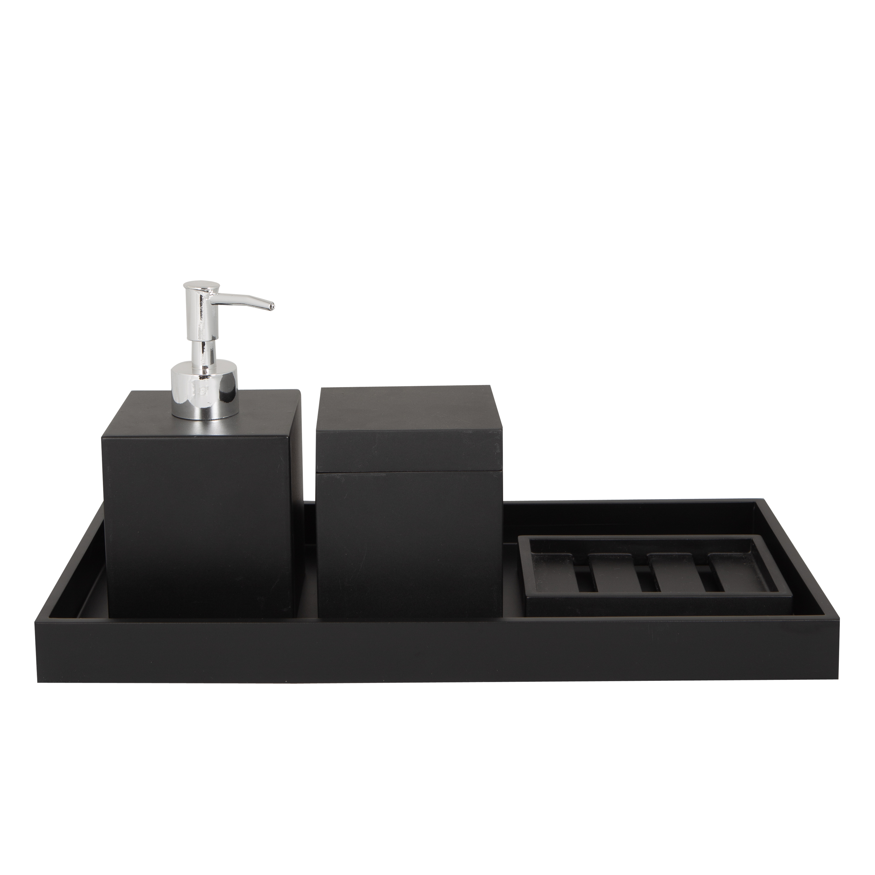 The Richmond Collection features a black finish with chrome details.