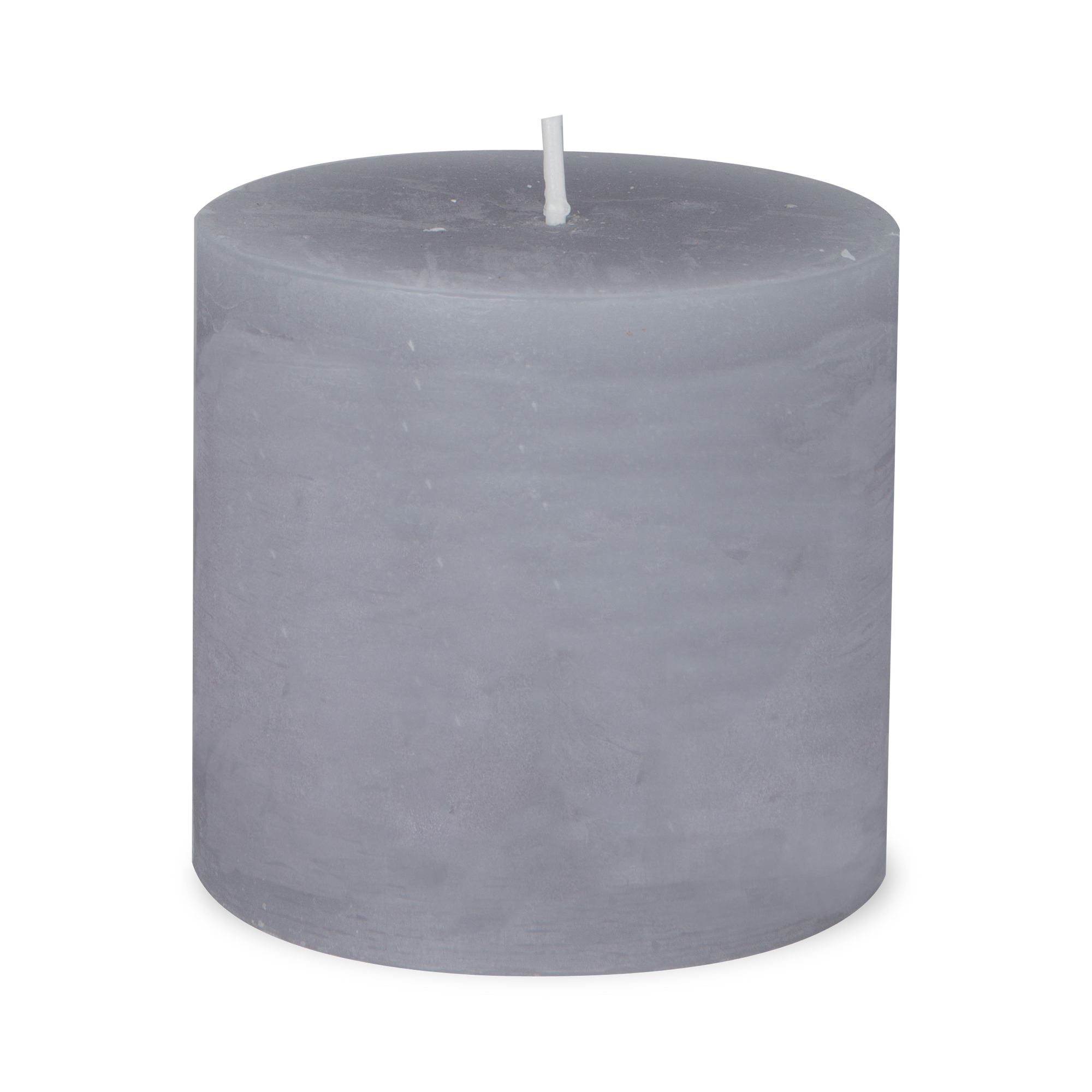 The Pillar Candle is a long-burning, fragrance free, pillar candles with a rustic textured finish, these candles are solid colour throughout.