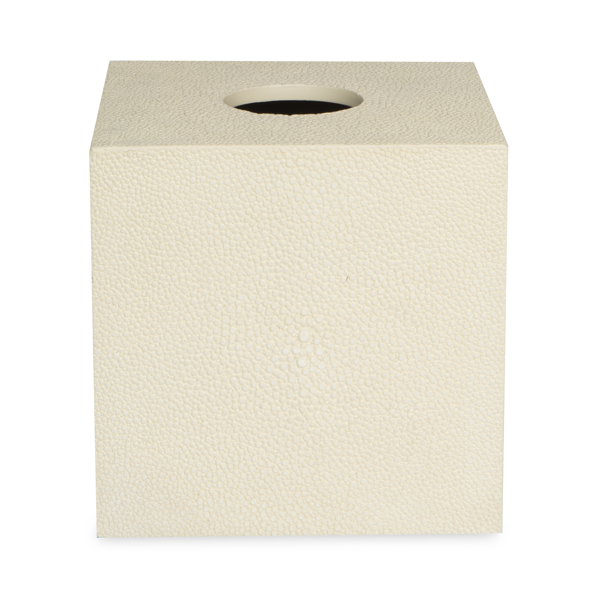 Add refined style to your bathroom with our Bristol Shagreen Collection in Ivory.