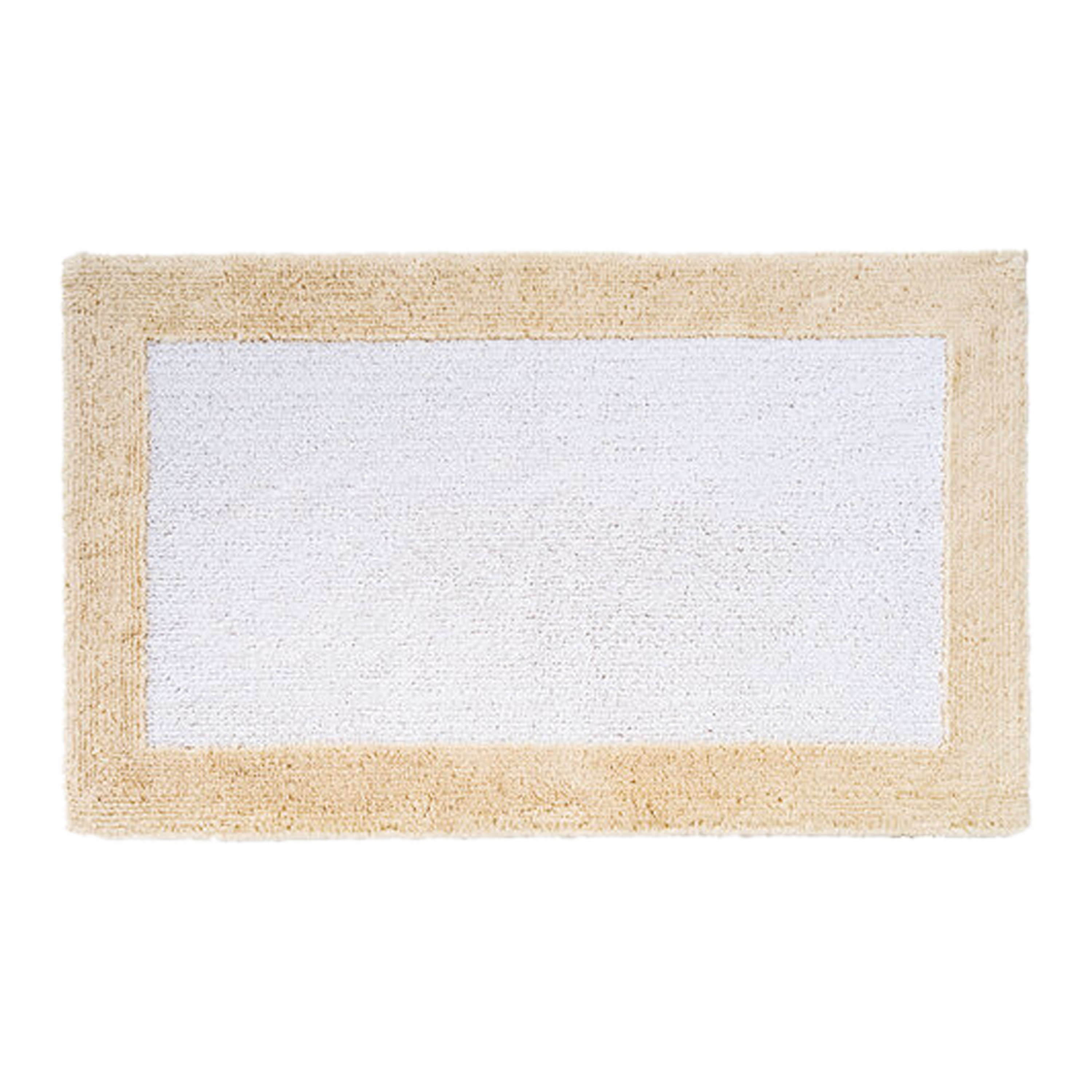 The Origine bath mat features a two-tone colourway in a simple border design that will add a contemporary feel to any bathroom.